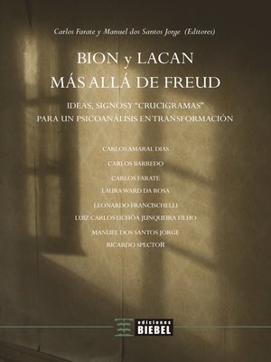 cover image of Bion y Lacan más allá de Freud